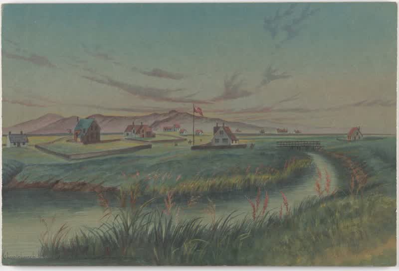 Christchurch. Canterbury Colony. N.Z., 1900
