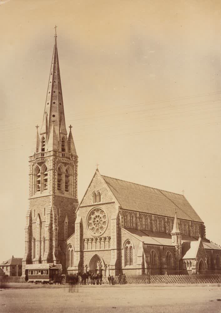 Christchurch Cathedral, 1880