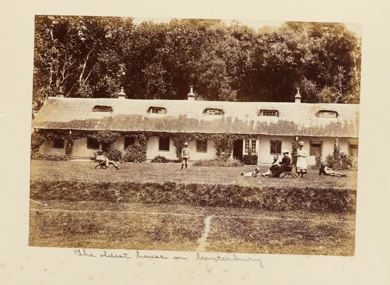 The Oldest House in Canterbury. From the album: New Zealand album, 1880