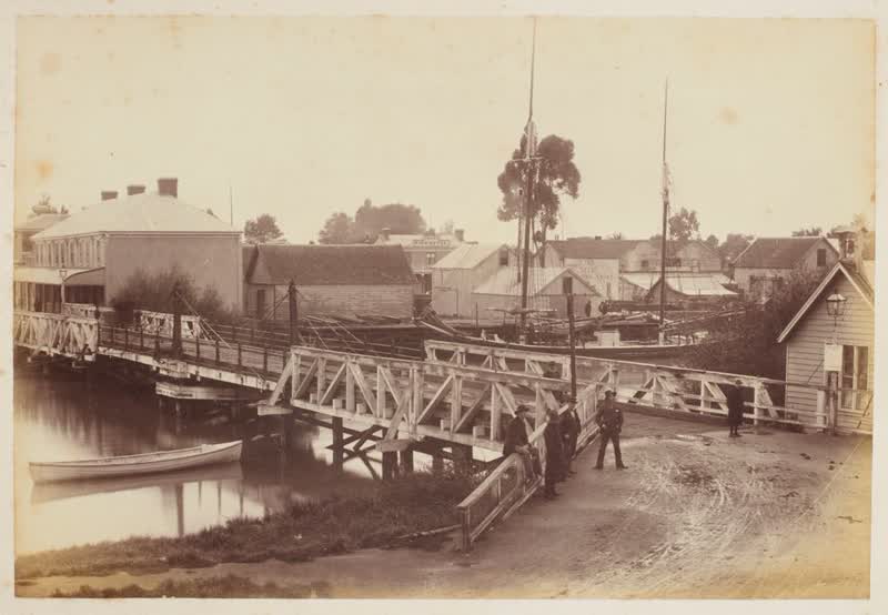Kaiapoi, Canterbury.  From the album: Scenes of New Zealand, 1880
