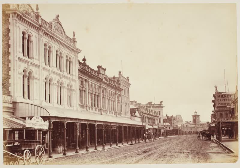 Christchurch.  From the album: Scenes of New Zealand, 1880