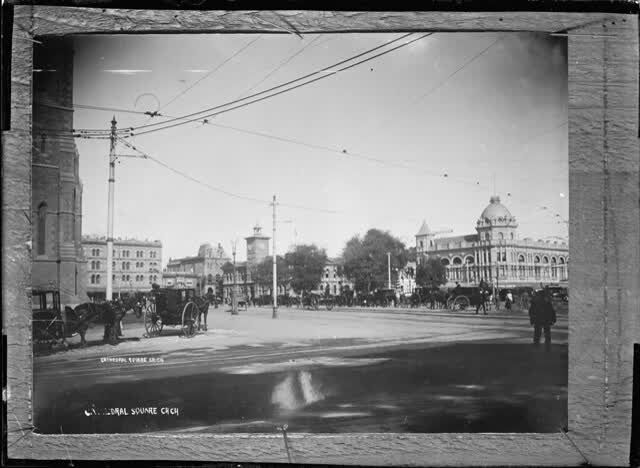 Cathedral Square, Christchurch, 2005