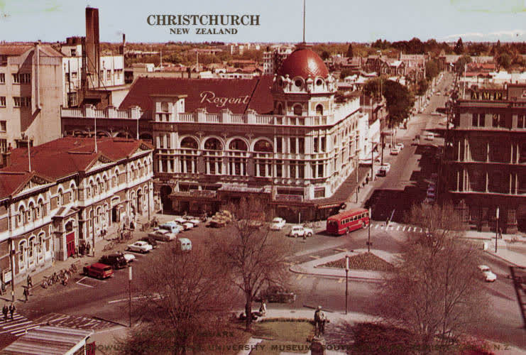 Worcester Street, Christchurch, 1960