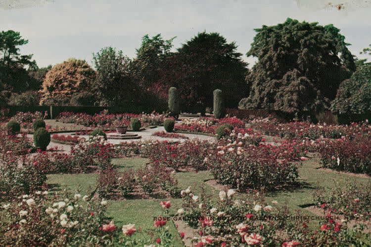 Christchurch Botanic Gardens, 1960