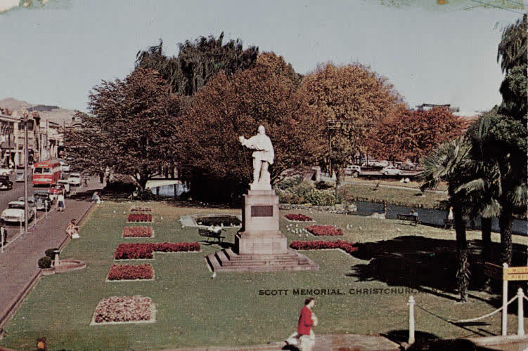 Scott Memorial, Christchurch, 1960