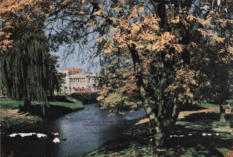 Avon River from Worcester Street, Christchurch, 1960