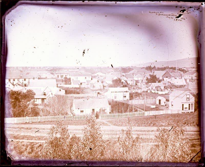 Glass Plate Negative: Government Buildings, 1864