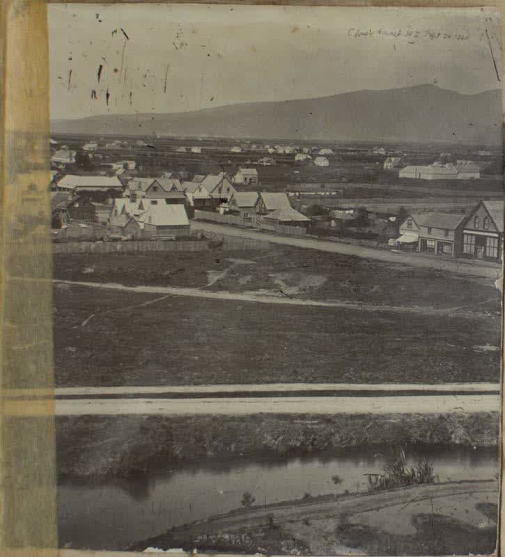 Photograph: Christchurch, September 1860, 1860