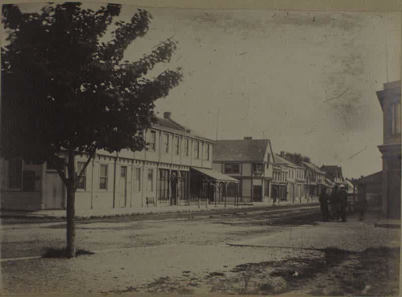 Photograph: Colombo Street, 1872