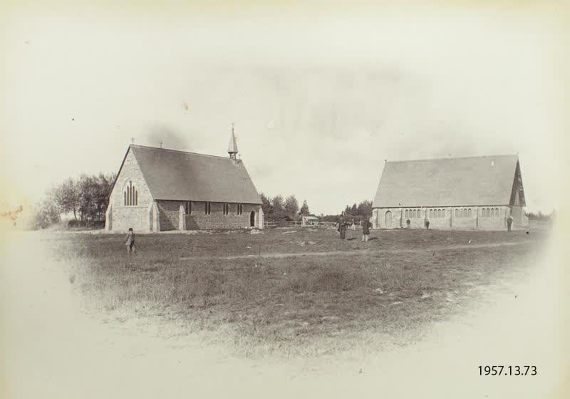 Photograph: Christ's College, Christchurch, 1867