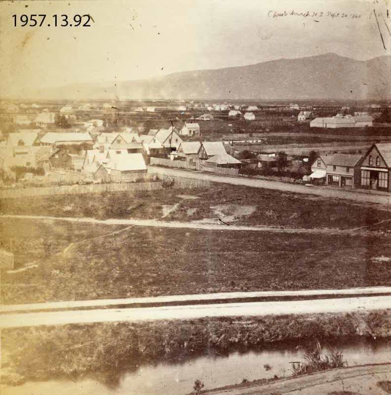 Photograph: Christchurch, New Zealand 1860, 1860