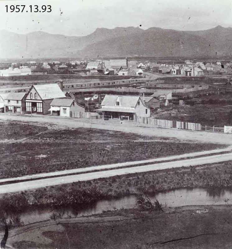 Photograph: Christchurch, New Zealand 1860, 1860