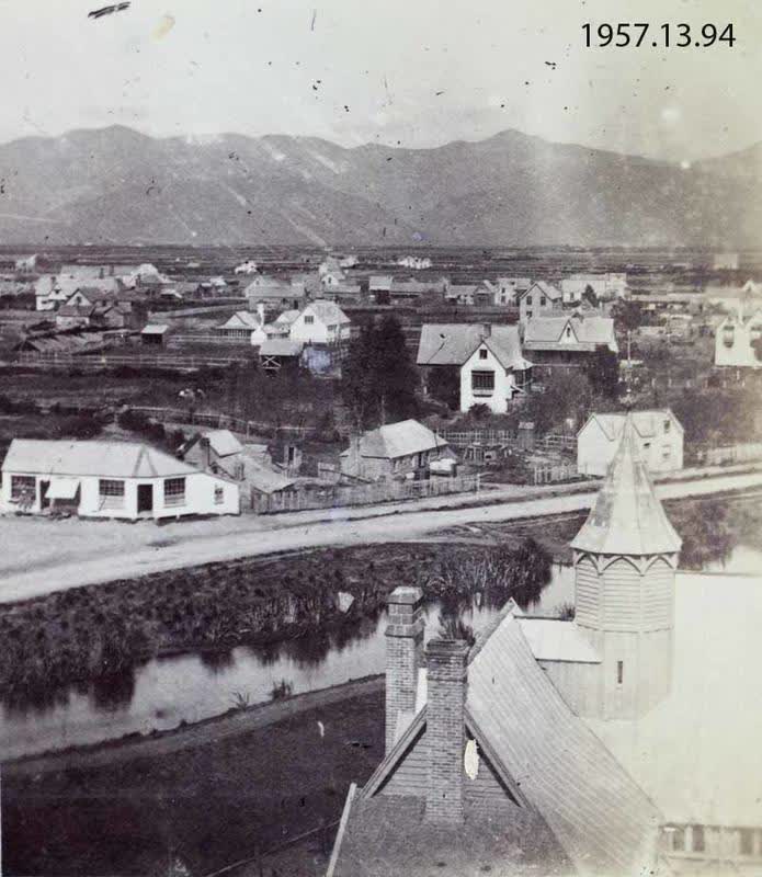 Photograph: Christchurch, New Zealand 1860, 1860