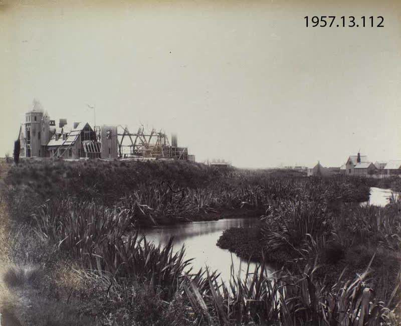 Photograph: Government Buildings, Christchurch, 1859