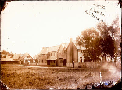 Glass Plate Negative: Christ's College, 1869