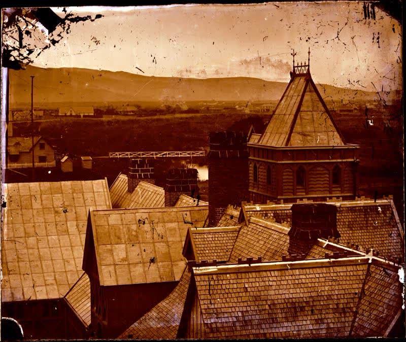 Glass Plate Negative: Panorama, Number Thirteen, 1860
