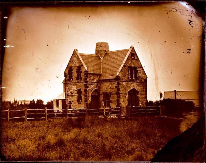 Glass Plate Negative: Christopher Alderson Calvert, Oxford Terrace, 1861