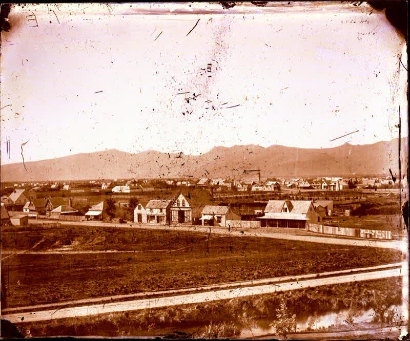 Glass Plate Negative: Panorama Number Three, 1860