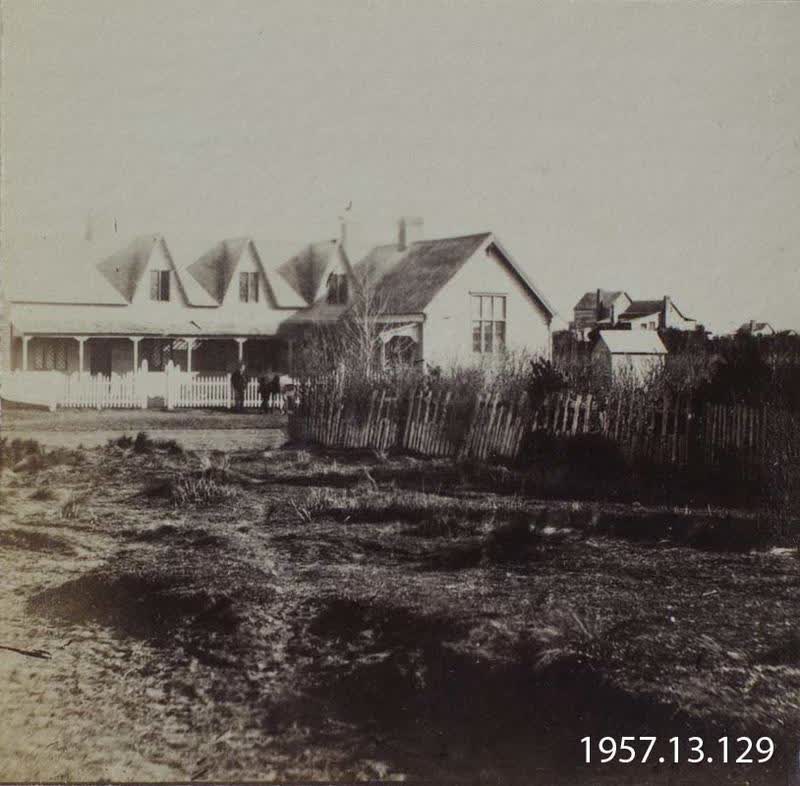 Photograph: Land Office, Christchurch 1860, 1860
