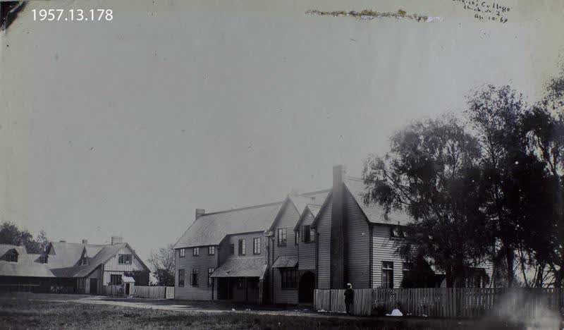 Photograph: Christ's College, Christchurch 1869, 1869