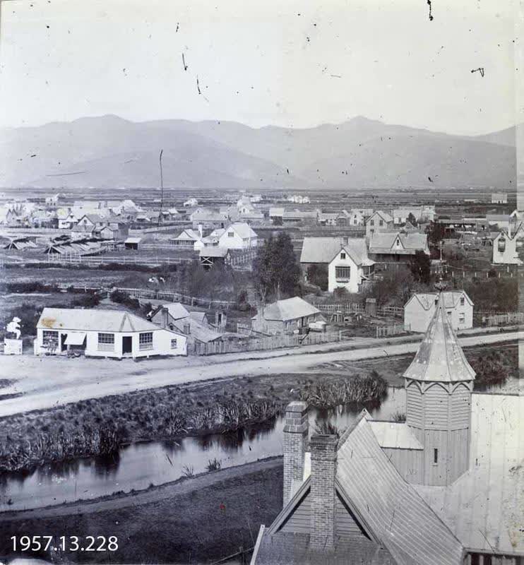 Photograph: Christchurch 1860, 1860