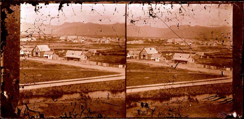 Glass Plate Negative Stereograph Slide: Panorama, 1860