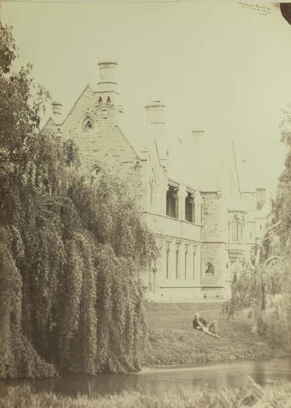 Photograph: Government Buildings, Christchurch, 1868