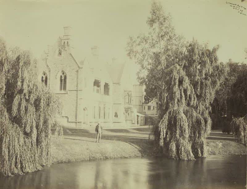 Photograph: Government Buildings, Christchurch, 1869