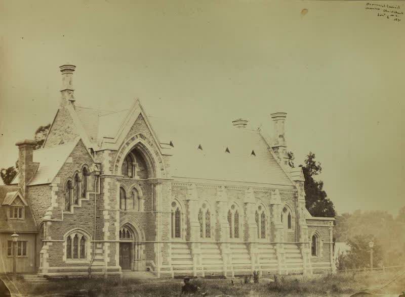 Photograph: Provincial Council Chamber, 1871