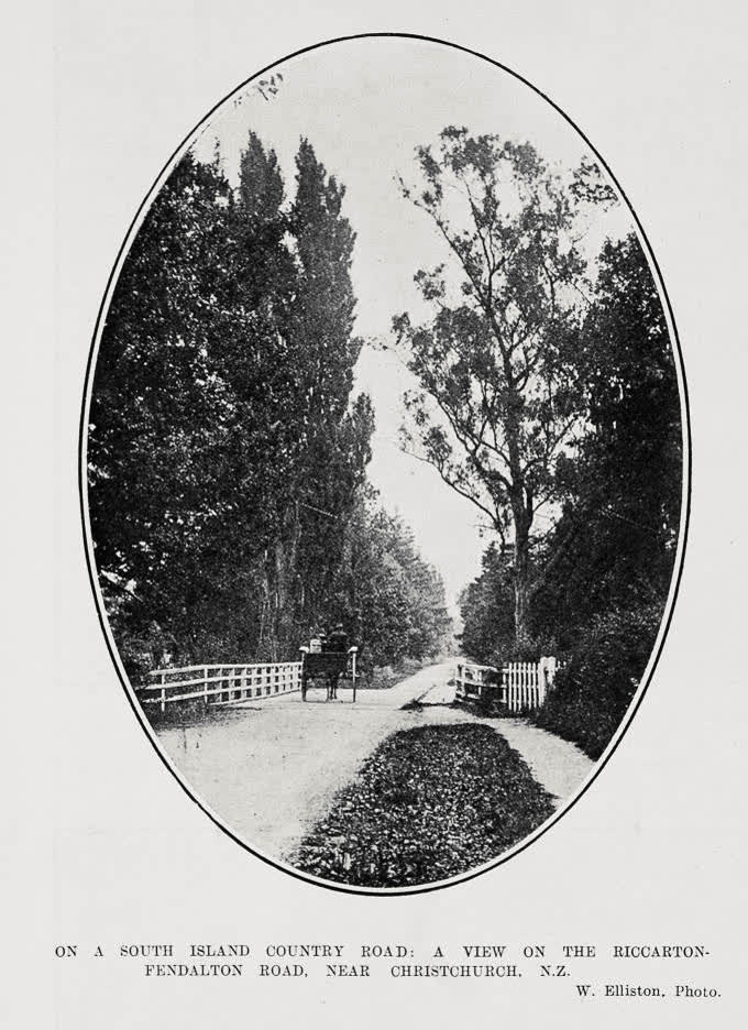On A South Island Country Road, 1910
