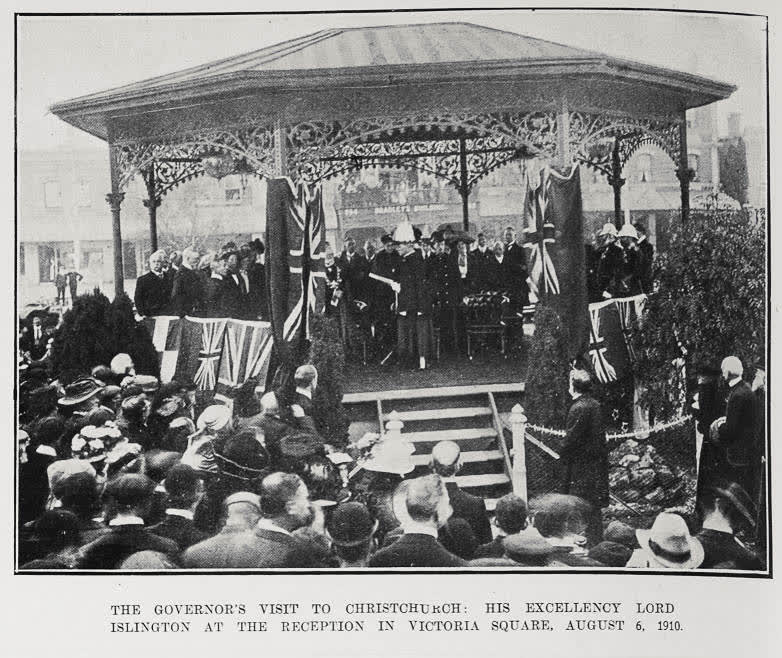The Governor's Visit To Christchurch, 1910