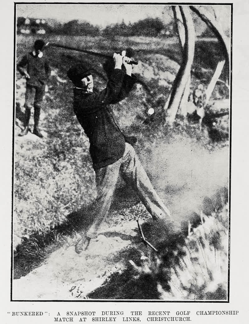 'Bunkered', 1910
