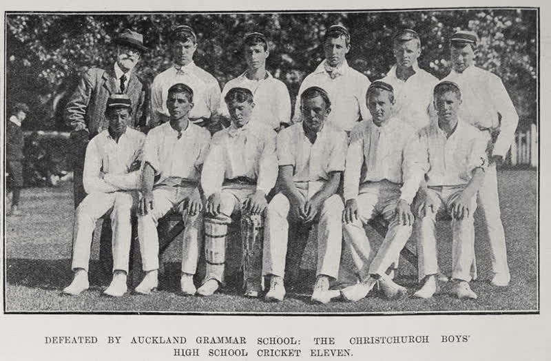 Defeated By Auckland Grammar School, 1911