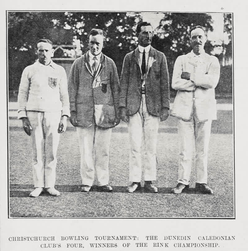 Christchurch Bowling Tournament, 1911