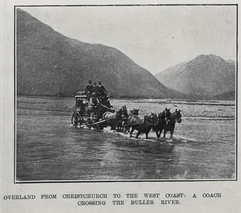 Overland From Christchurch To The West Coast, 1911