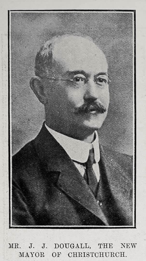 Mr. J. J. Dougall, The New Mayor Of Christchurch, 1911