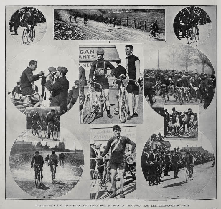 New Zealand's Most Important Cycling Event, 1911