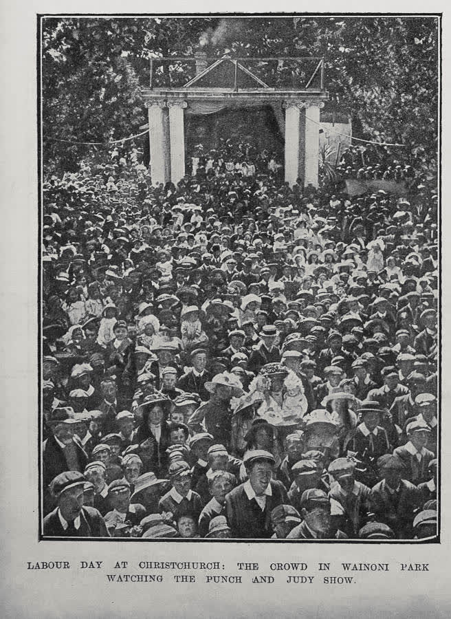 Labour Day At Christchurch, 1911