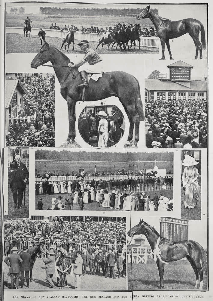 The Mecca Of New Zealand Racegoers, 1911