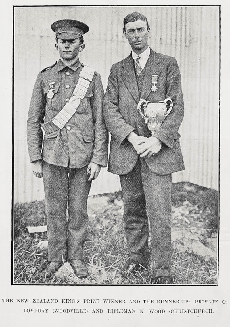 The New Zealand King's Prize Winner And The Runner-Up, 1912