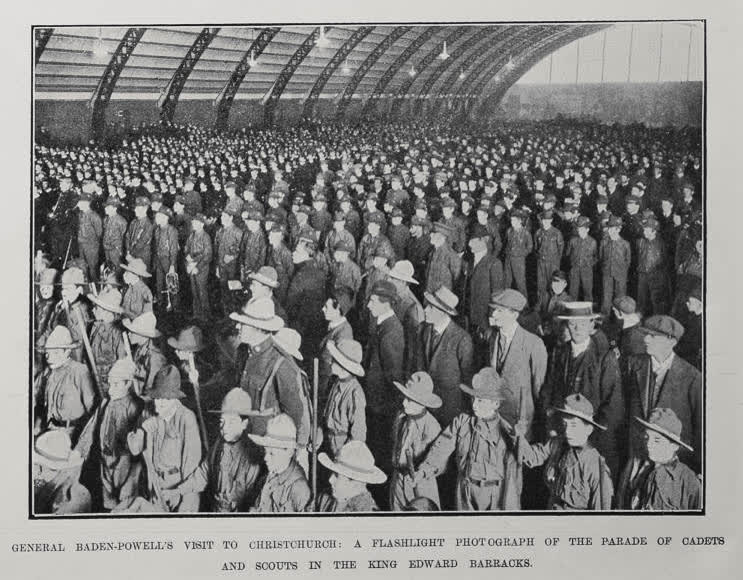 General Baden-Powell's Visit To Christchurch, 1912