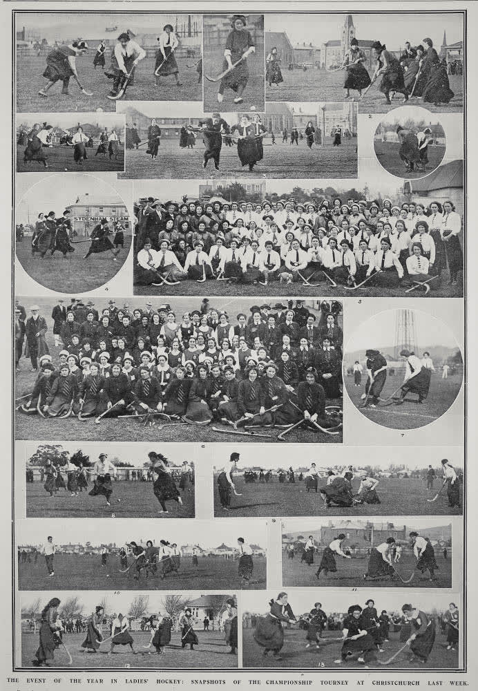 The Event Of The Year In Ladies' Hockey, 1912