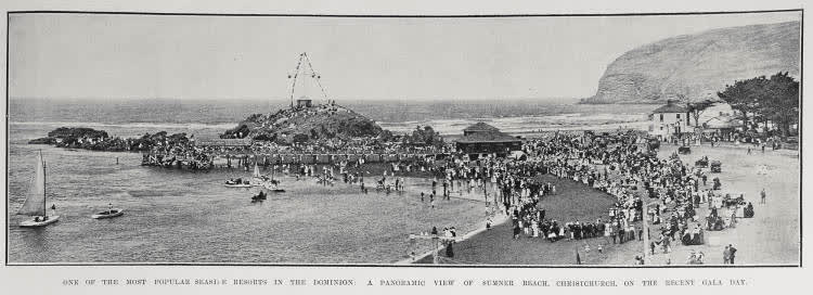 One of the most popular seaside resorts in the Dominion, 1913
