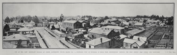 One of the most important centres of North Canterbury, South Island, N.Z., 1913