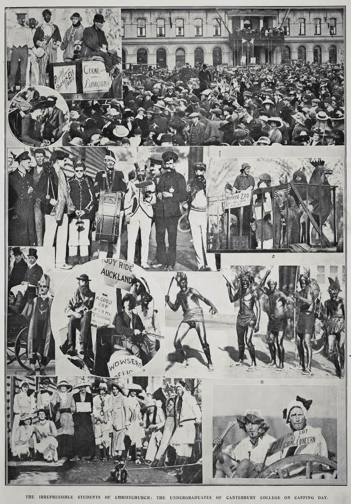 The irrepressible students of Christchurch, 1913