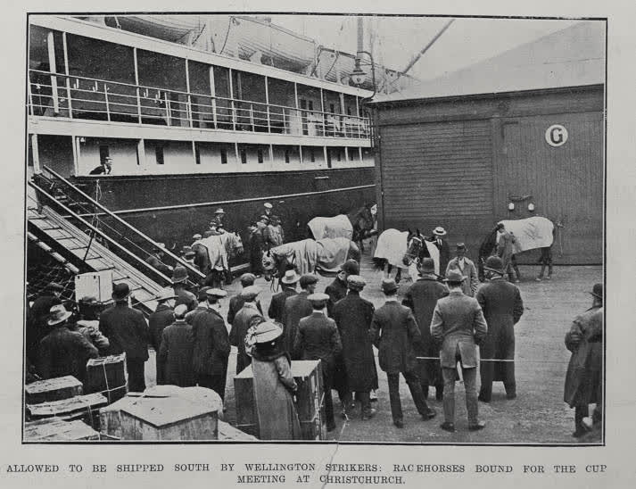 Allowed To Be Shipped South By Wellington Strikers, 1913
