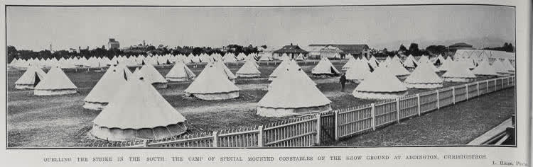 Quelling The Strike In The South, 1913