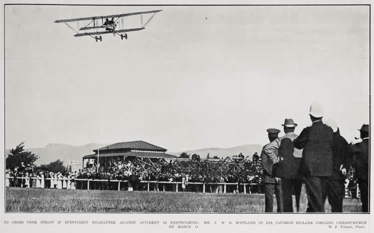 To cross cook strait if sufficient guarantee against accident is forthcoming, 1914
