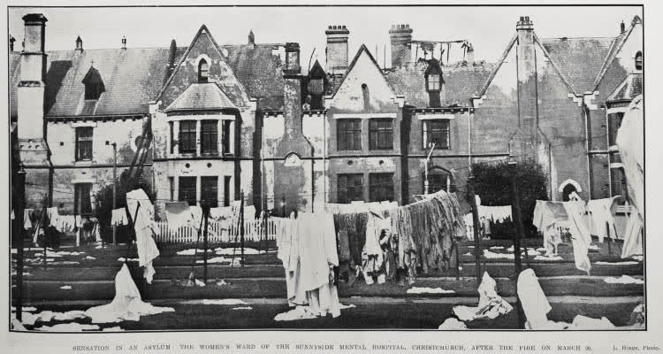 Sensation in an asylum, 1914