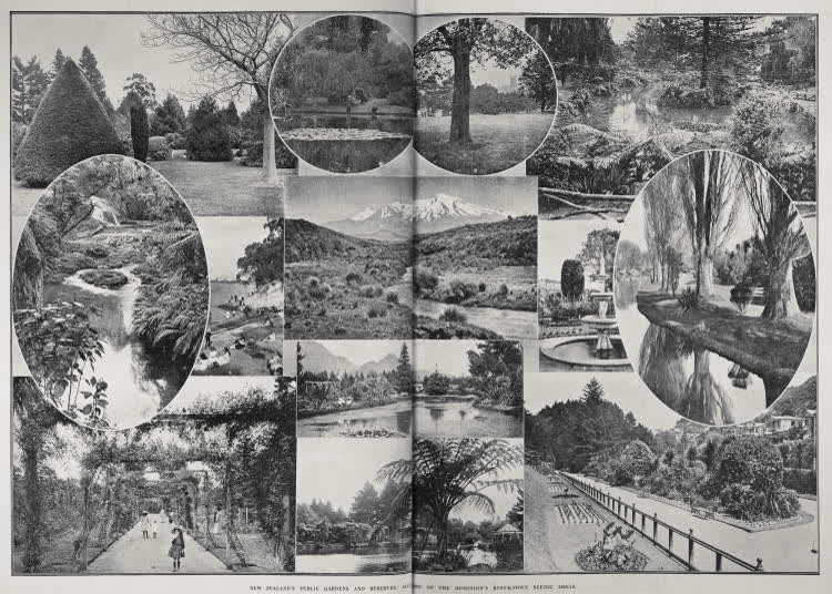 New Zealand's public gardens and reserves, 1914